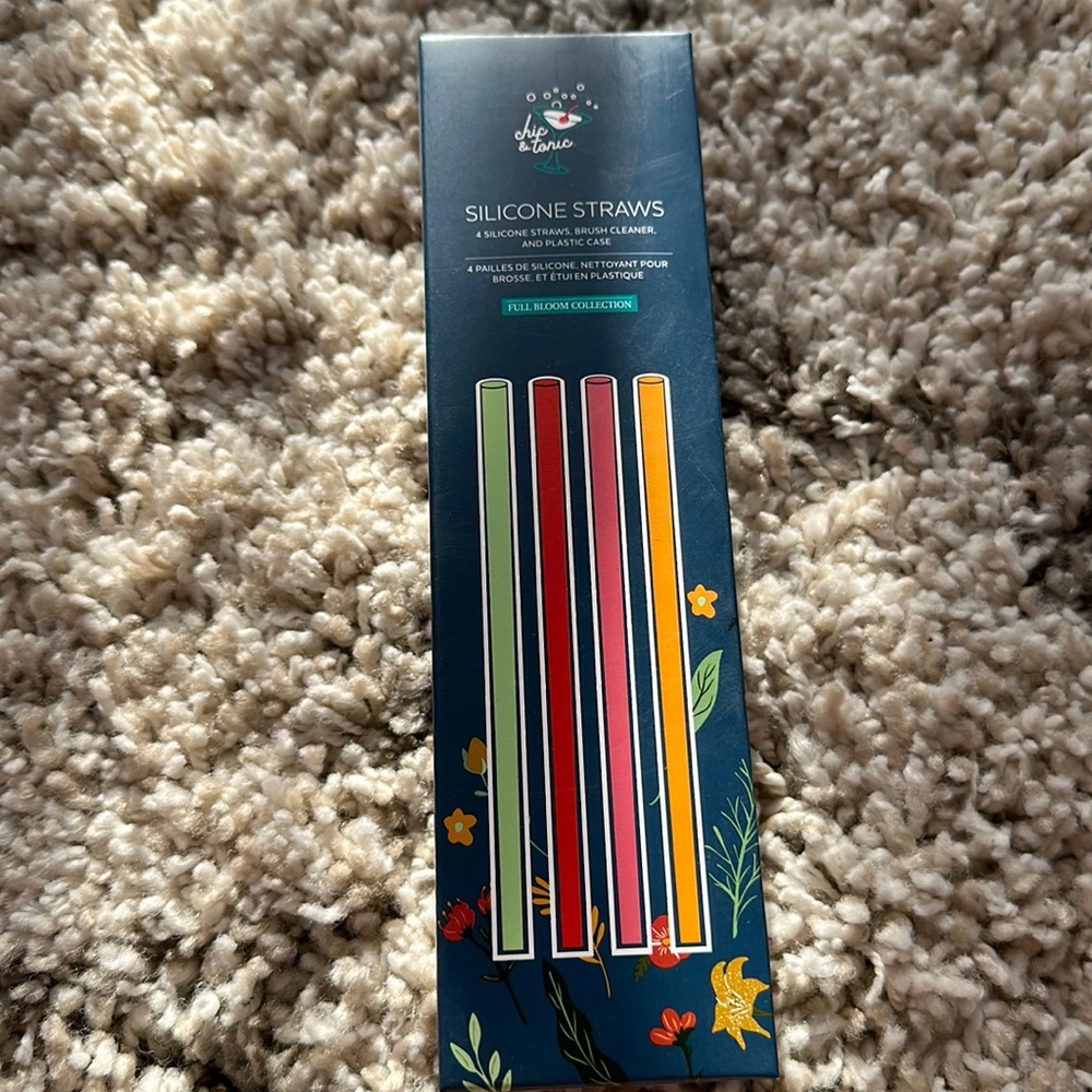 Chic & Tonic Silicone Straws